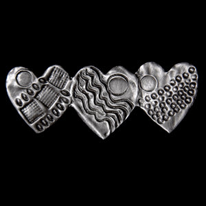 Don Drumm Tri-Heart Pin