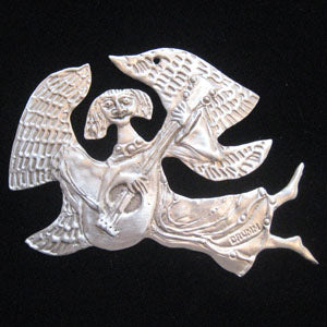 Don Drumm Lute Angel Ornament