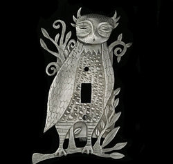 Leandra Drumm "Horned Owl" Switch Plate