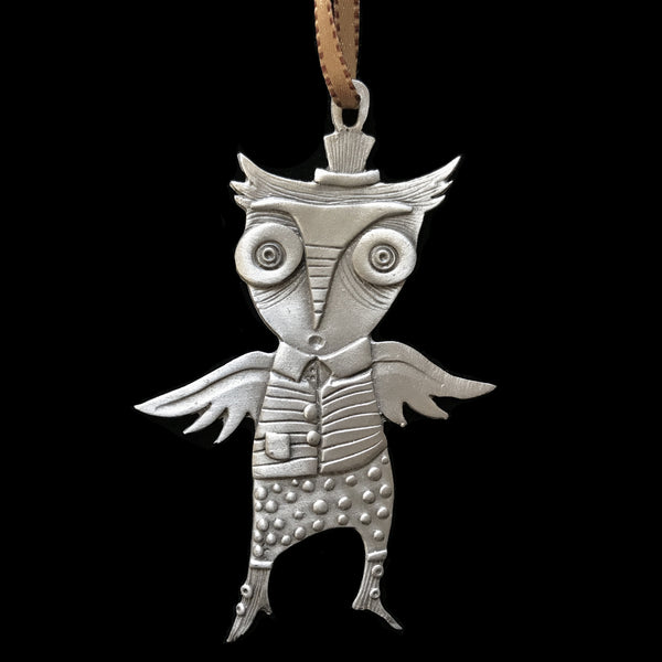 Leandra Drumm "Mister Owl" Ornament