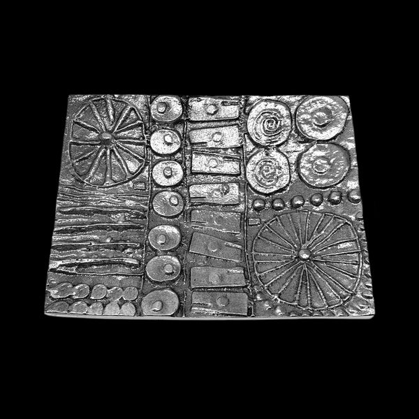 Abstract Wheels Tray
