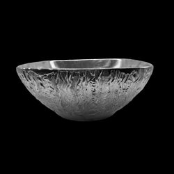 Deep Square Bowl with Sun
