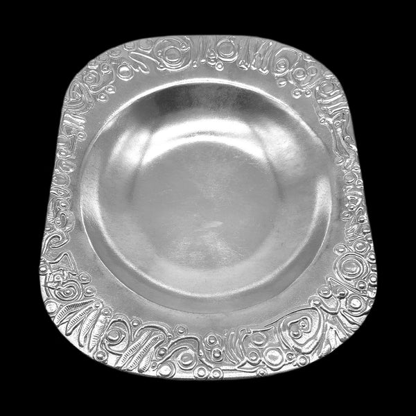 Rectangular Bowl with Sun Bottom