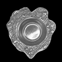 Small Abstract Rim Heart Bowl