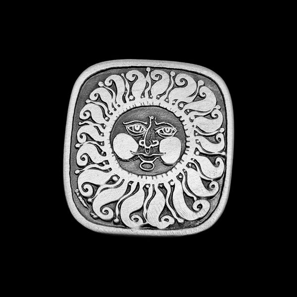 Oval Sun Pin