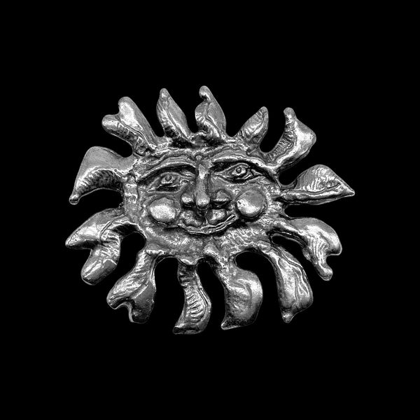 Flared Sun Pin