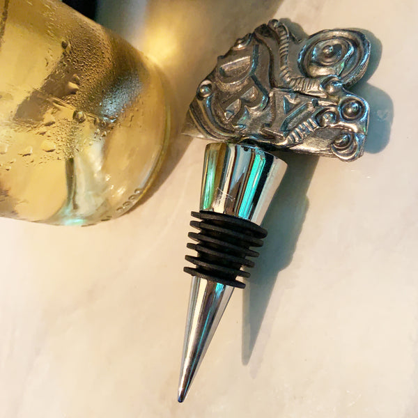 "Dry" Wine Bottle Stopper