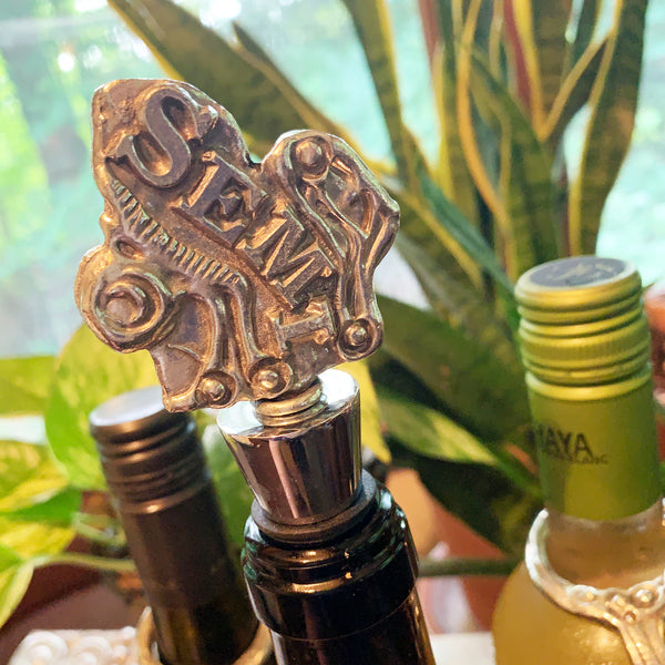 "Semi" Wine Bottle Stopper