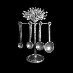 Measuring Spoons with Sun Stand