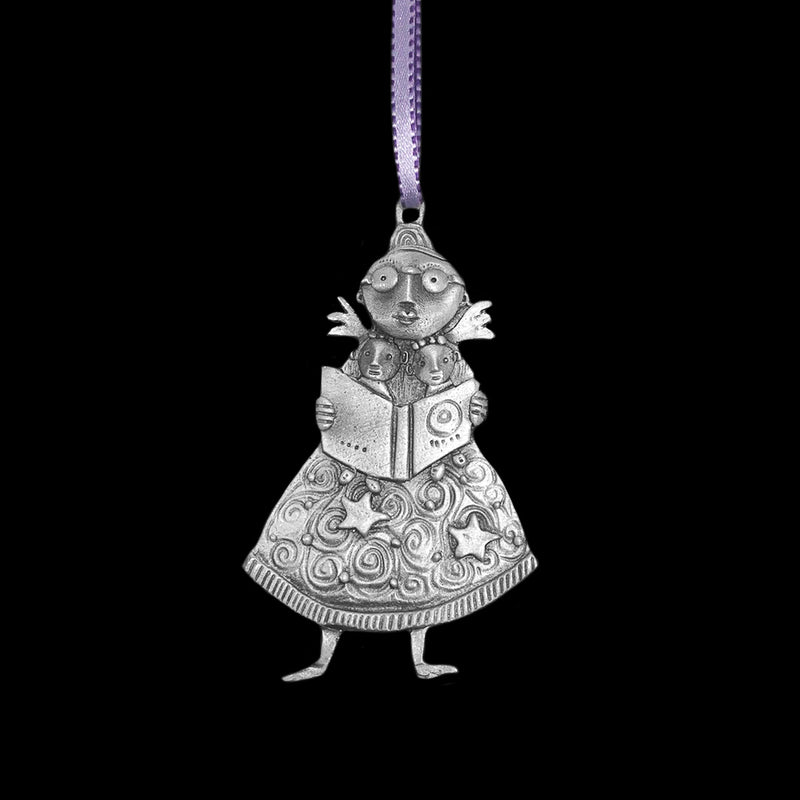 Leandra Drumm "Super Reading Granny" Ornament