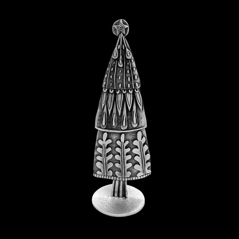 Leandra Drumm Tree with Ferns Sculpture