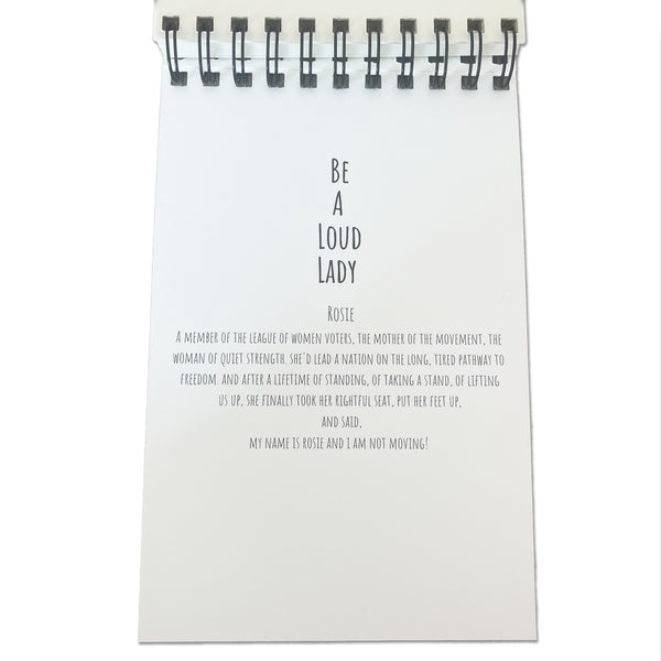 E. Drumm Designs "Rosie" Notebook