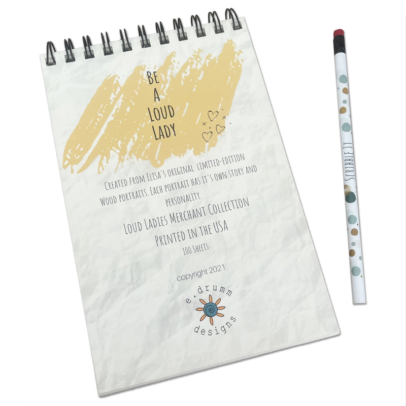 E. Drumm Designs "Ruthie" Notebook
