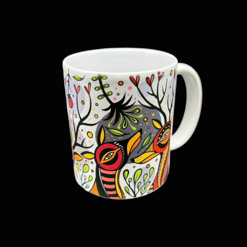 Leandra Drumm Designs Deer Heart Mug