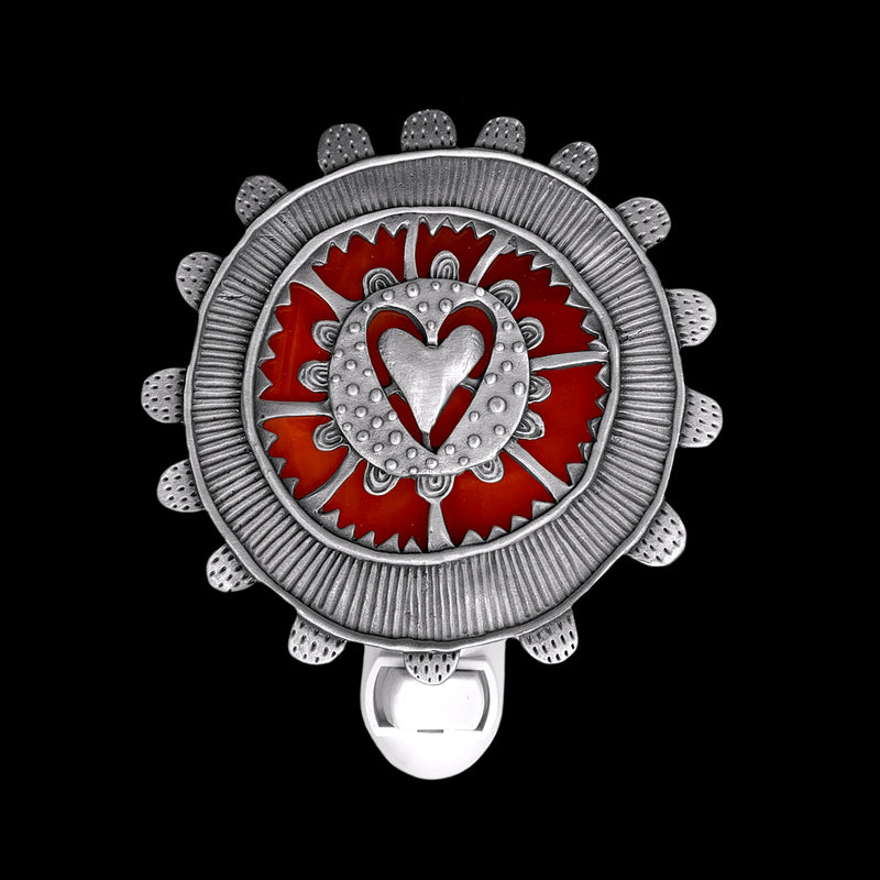 Leandra Drumm "Kaleidoscope Heart" Night Light