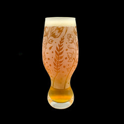 Leandra Drumm Barley & Hops Craft Beer Glass
