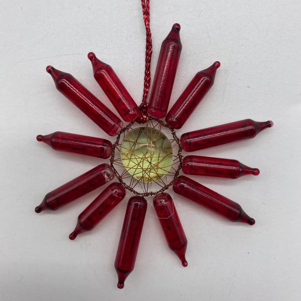 Flowers of Persephone Poinsettia Ornament