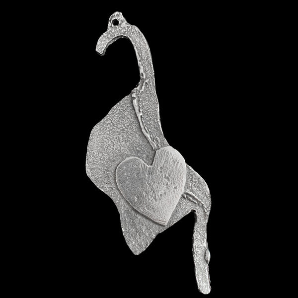 "Protective Mask & Heart" Ornament