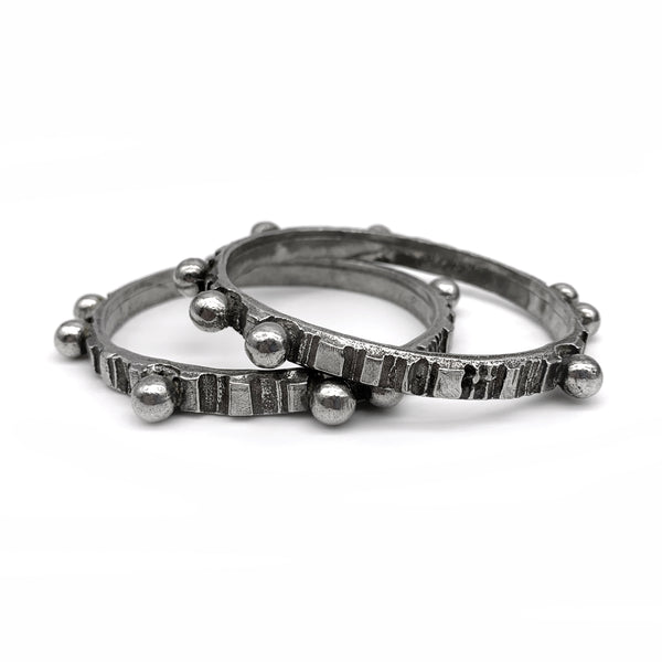 Balls & Lines Bangle Bracelet