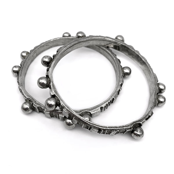 Balls & Lines Bangle Bracelet