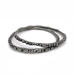 Thin Lines Bangle Bracelet