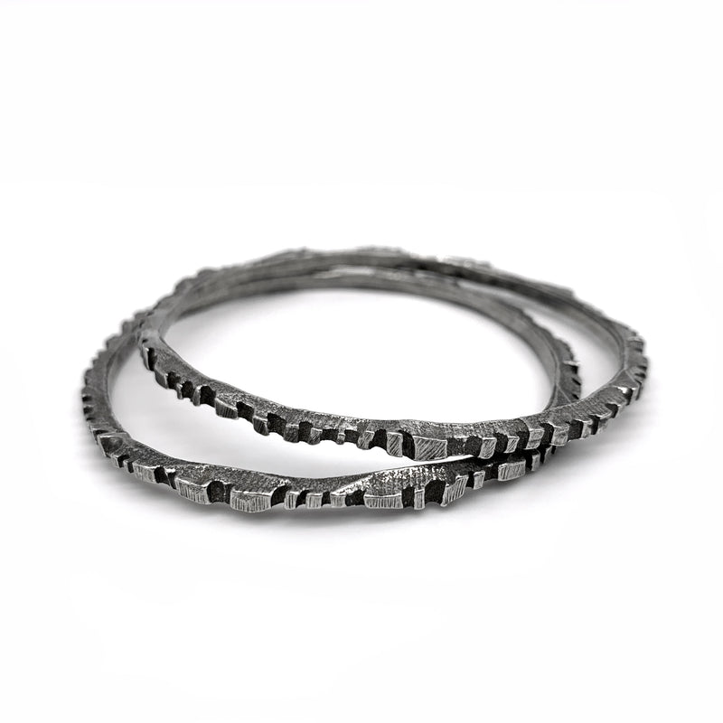 Thin Lines Bangle Bracelet