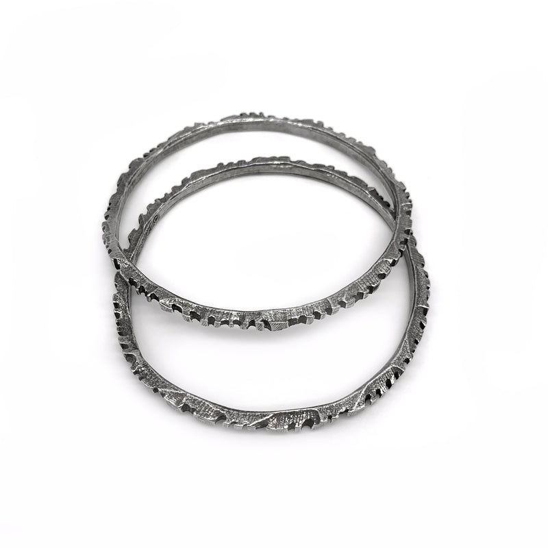 Thin Lines Bangle Bracelet