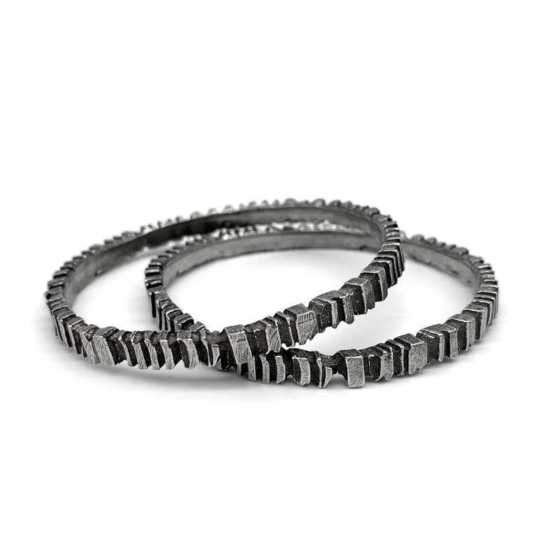 Medium Lines Bangle Bracelet