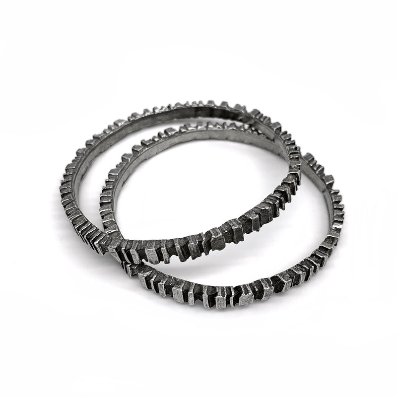 Medium Lines Bangle Bracelet