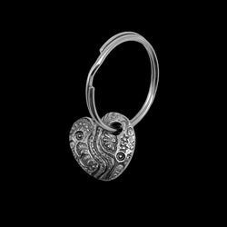 Garden Heart Key Ring