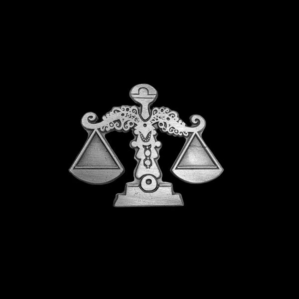 Zodiac Libra Pin