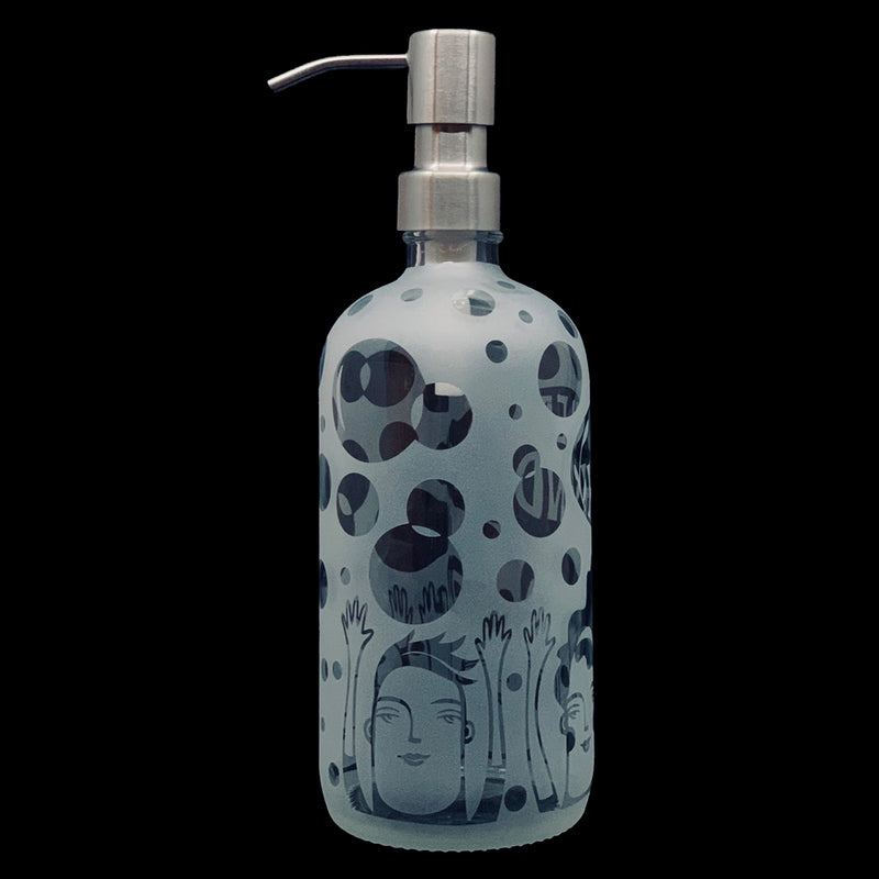 Leandra Drumm "Clean Hands" Soap/Sanitizer Dispenser