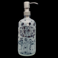Leandra Drumm "Clean Hands" Soap/Sanitizer Dispenser