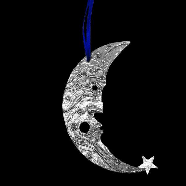 Large Crescent Moon Ornament
