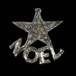 "Noel" Star Ornament