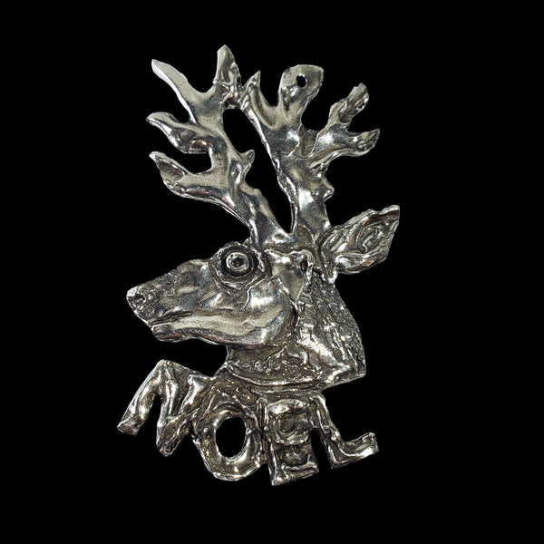 "Noel" Deer Ornament