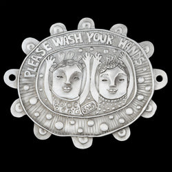 Leandra Drumm "Please Wash Your Hands" Sign/Plaque
