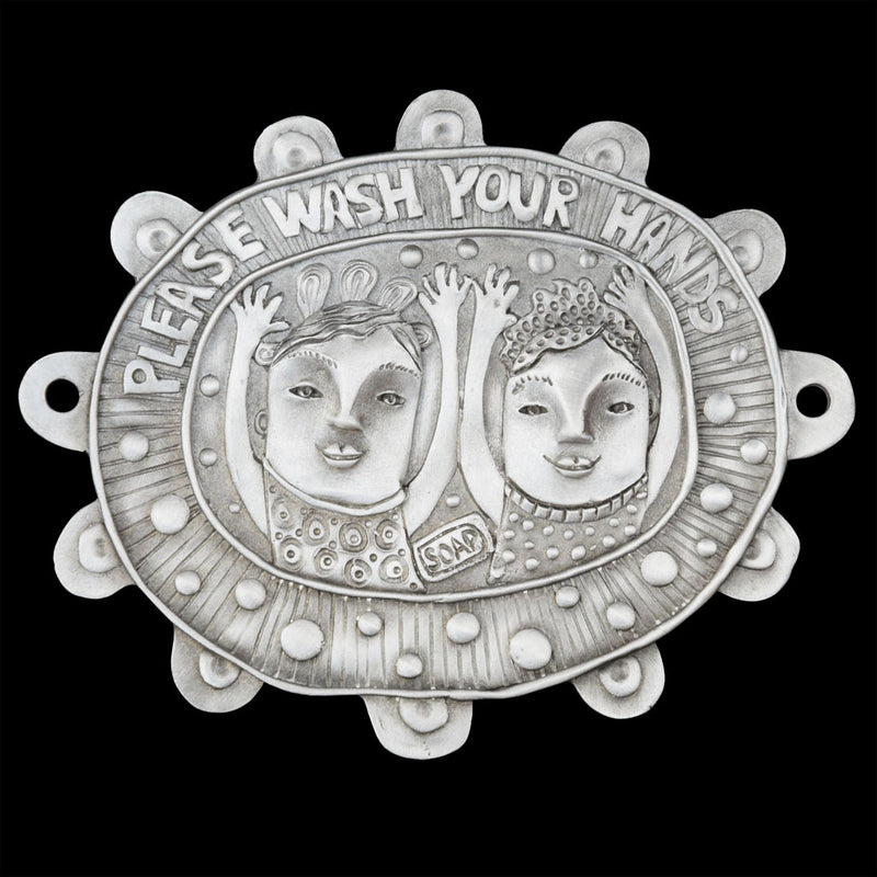 Leandra Drumm "Please Wash Your Hands" Sign/Plaque
