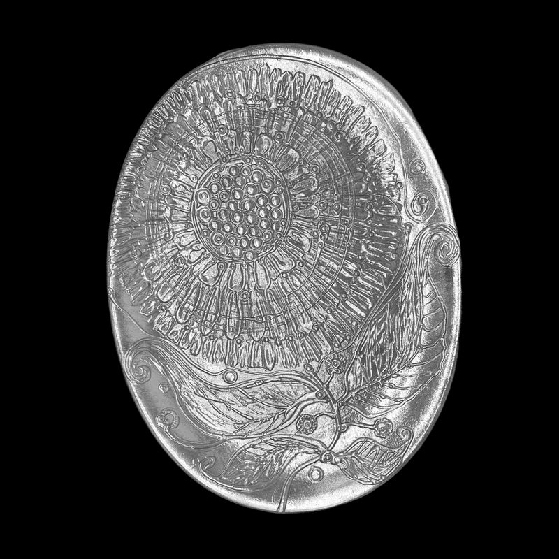 Oval Sunflower Platter