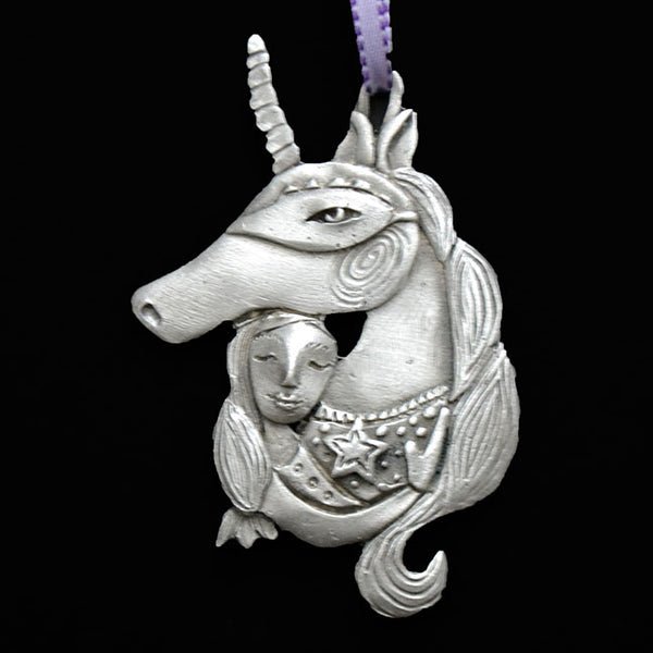 Leandra Drumm "Rainbows & Unicorns" Ornament