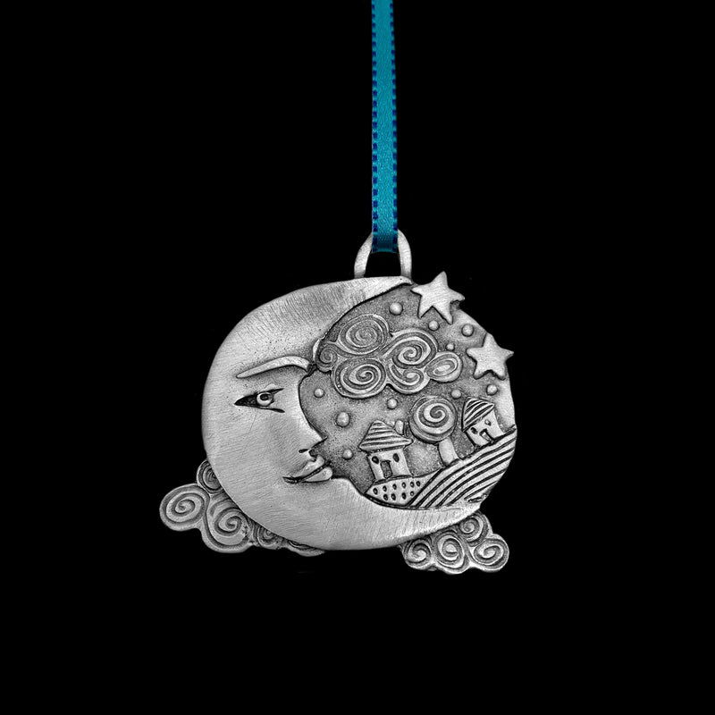 Leandra Drumm "Crescent Moon" Ornament