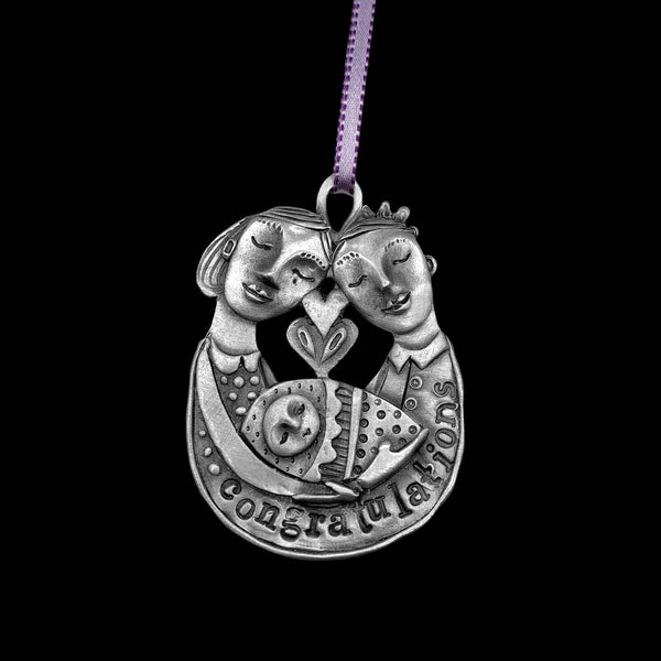 Leandra Drumm "New Baby" Ornament