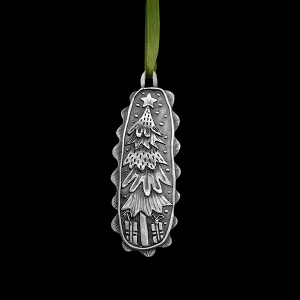 Leandra Drumm "Oval X-mas Tree" Ornament