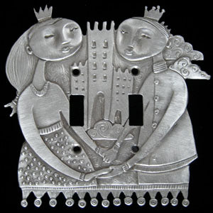 Leandra Drumm Prince & Princess Switchplate