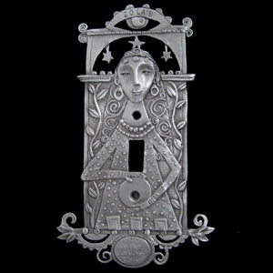 Leandra Drumm Zola's Fortune Teller Switchplate
