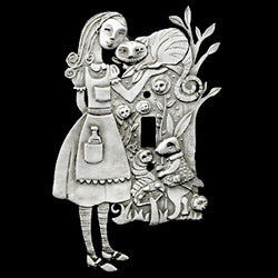 Leandra Drumm "Wonderland" Switch Plate