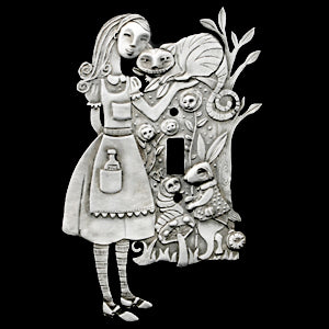 Leandra Drumm "Wonderland" Switch Plate