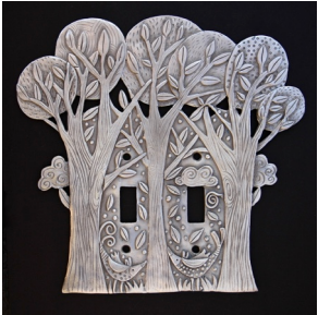 Leandra Drumm "Hidden Forest" Switch Plate