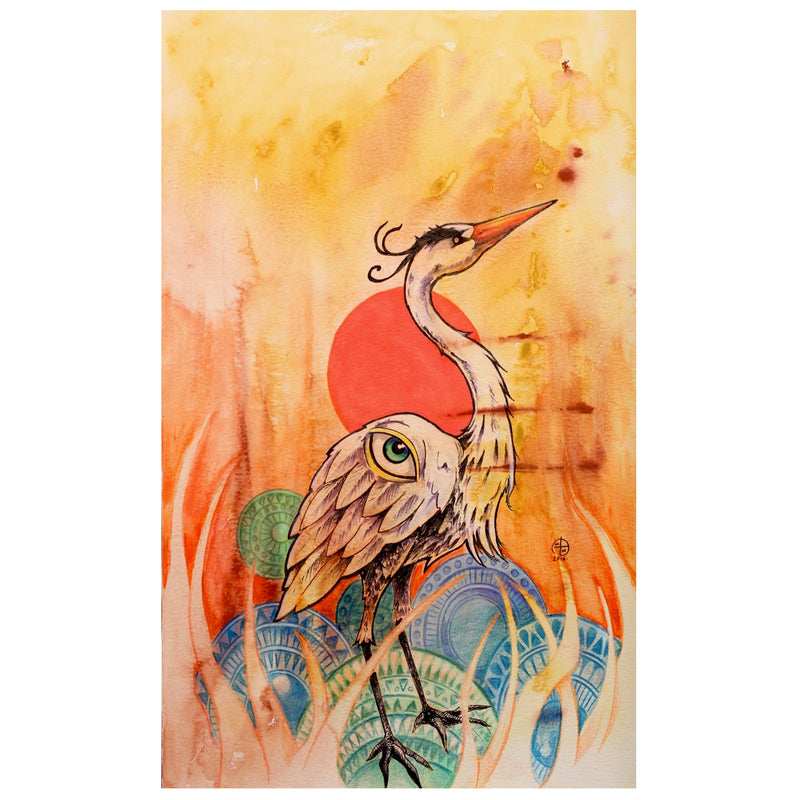 Matt Miller "Mystic Heron" Print