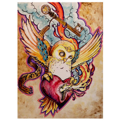 Matt Miller "Guardian Owl" Print